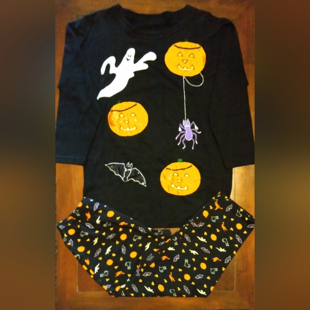 Womens Halloween Outfit Matching Top & Bottom Size Small